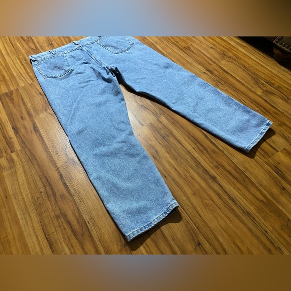 Wrangler Men’s Rugged Wear 5 Pocket Cotton Straight Leg Jeans Size 44 X 30 - Picture 10 of 15